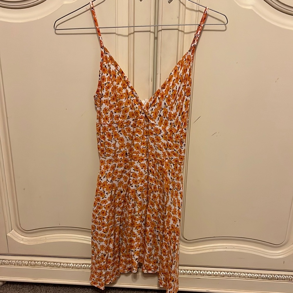 Short floral dress